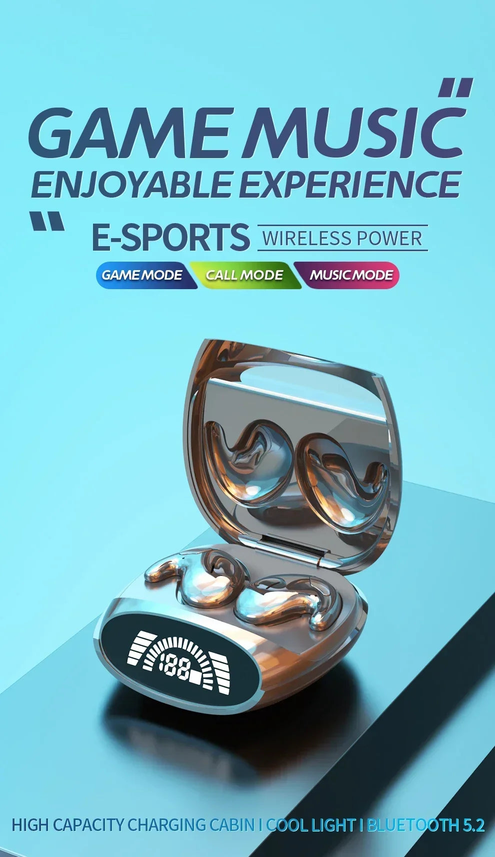 Sleep Earphones Wireless TWS 538