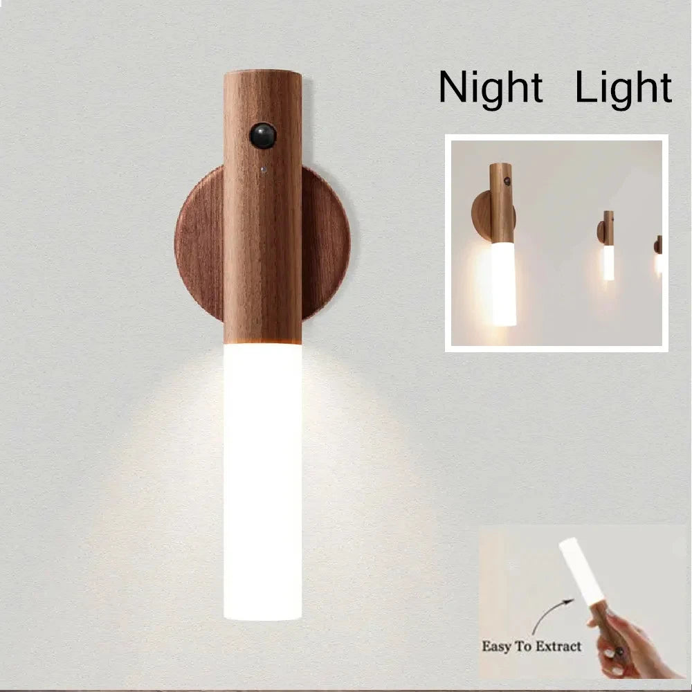 LED USB Magnetic Wall Night Light