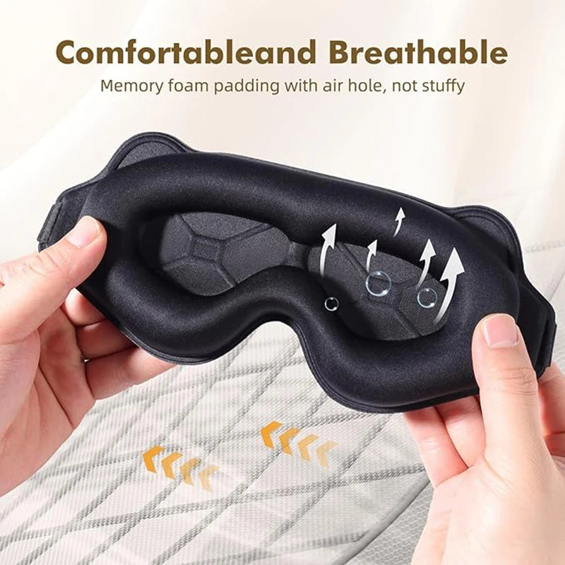 Sleeping Eye Mask Weighted 3D Contoured No Eye Pressure