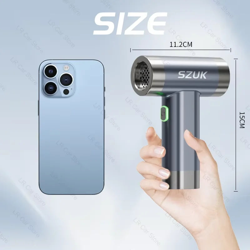 SZUK Brushless Strong Turbo Fan Air Duster