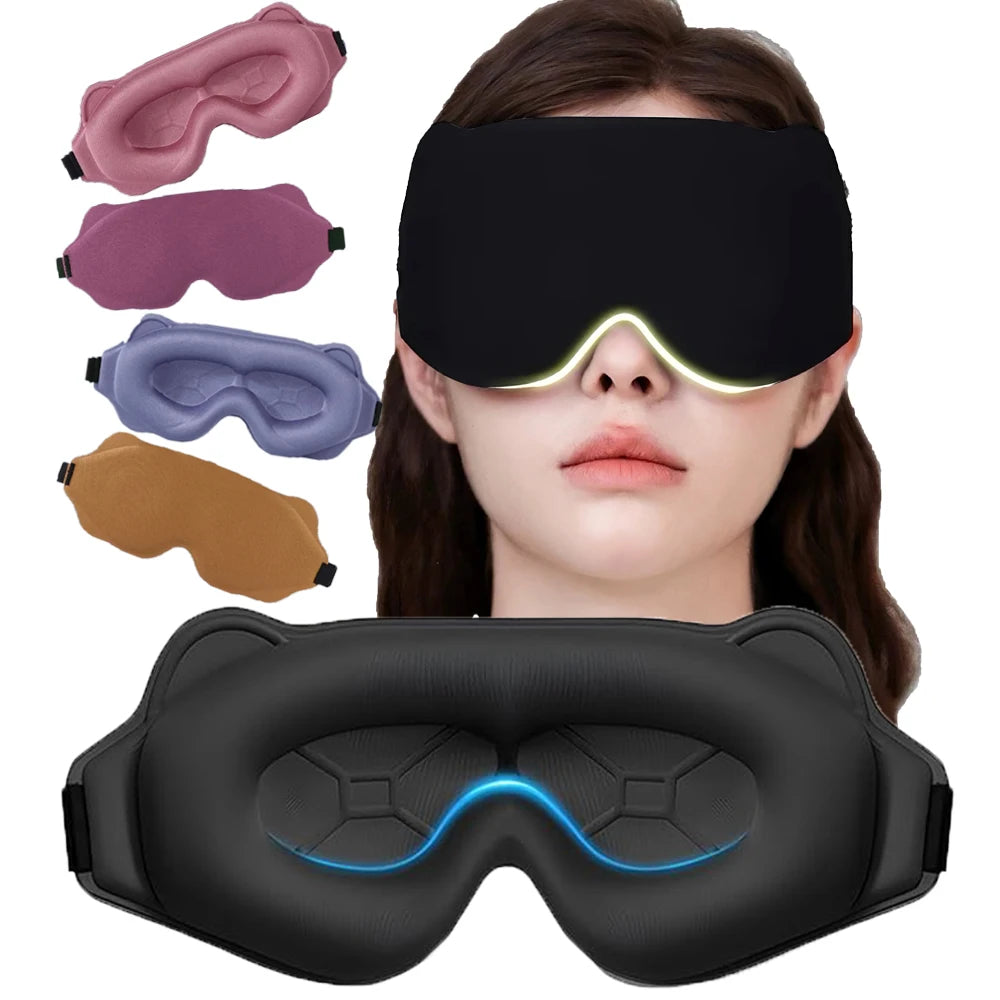Sleeping Eye Mask Weighted 3D Contoured No Eye Pressure