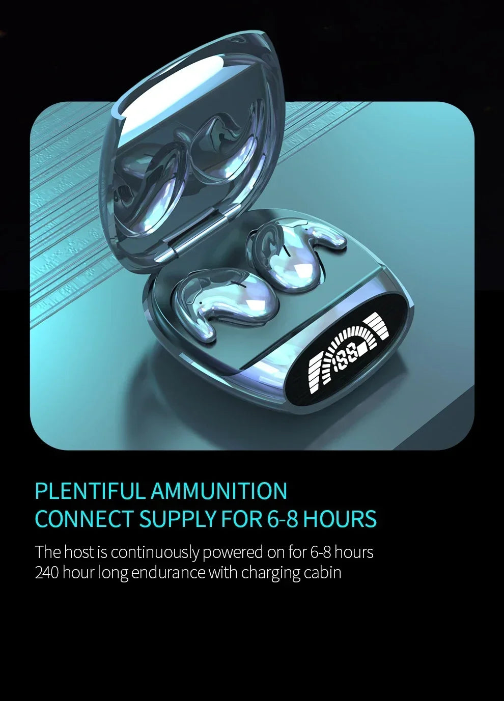 Sleep Earphones Wireless TWS 538