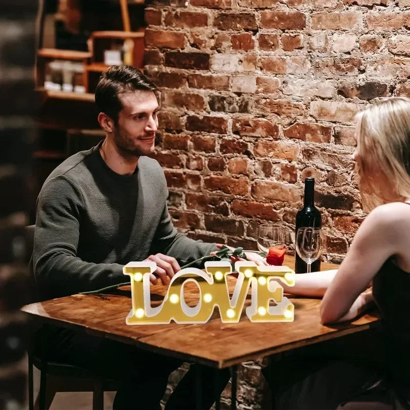 LOVE LED Sign Romantic Light