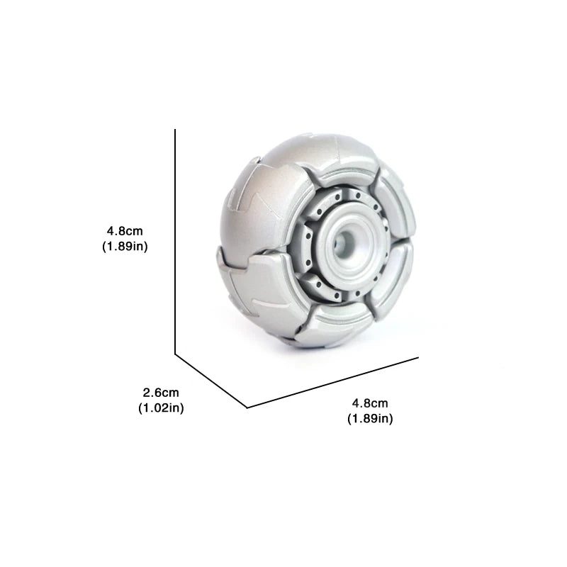 Metal Explosion Armor Fidget Spinner