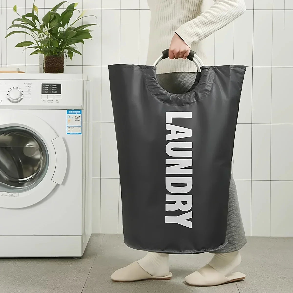 Oxford Fabric Dirty Clothes Basket