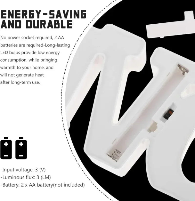 LOVE LED Sign Romantic Light