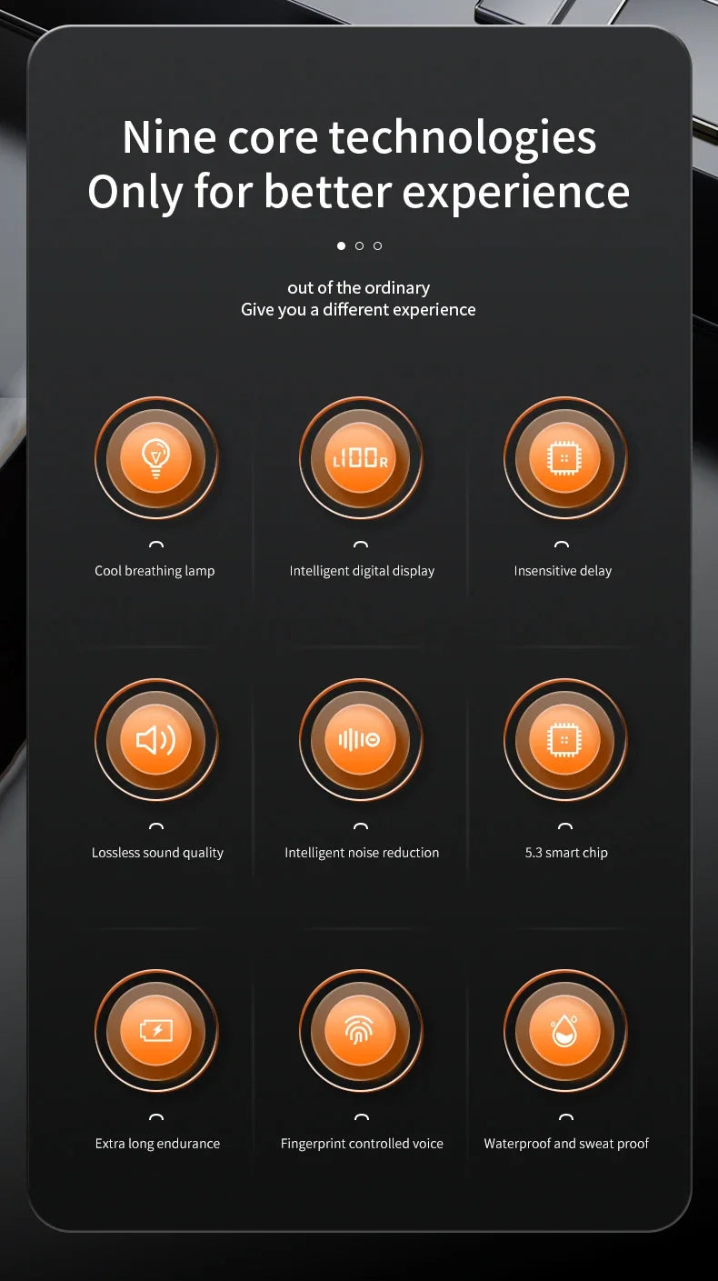 Wireless Sleep Earphones TWS Bluetooth 5.3