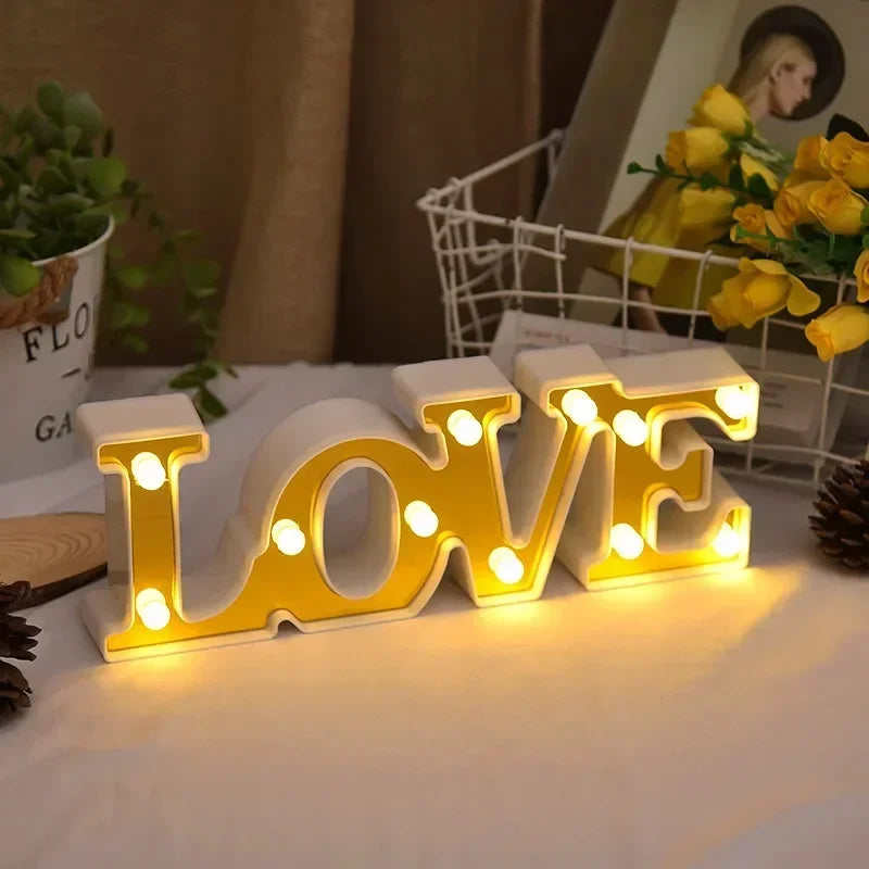 LOVE LED Sign Romantic Light