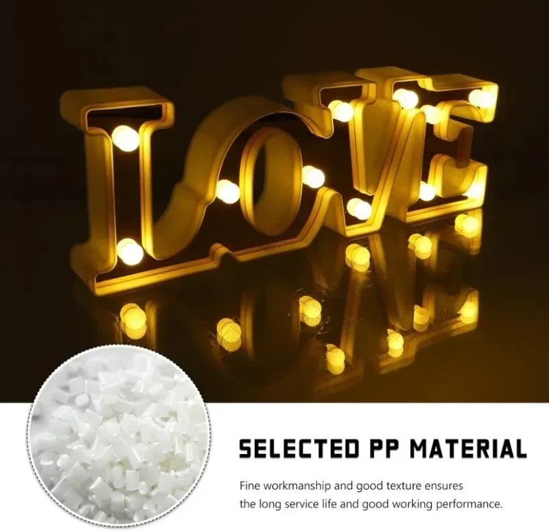 LOVE LED Sign Romantic Light
