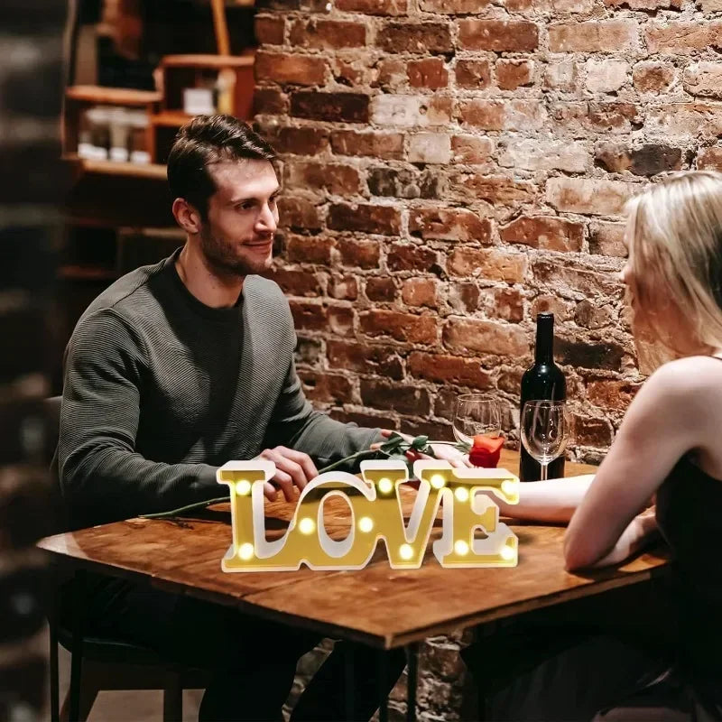 LOVE LED Sign Romantic Light
