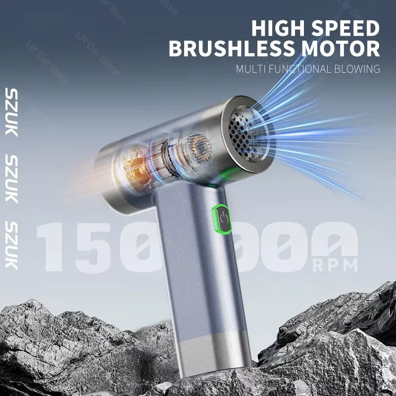 SZUK Brushless Strong Turbo Fan Air Duster