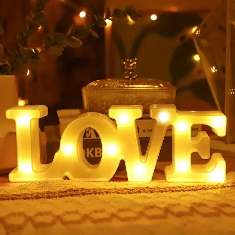 LOVE LED Sign Romantic Light