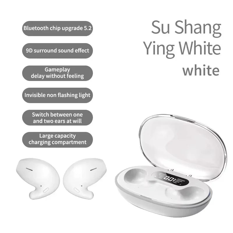 Wireless Sleep Earphones TWS Bluetooth 5.3