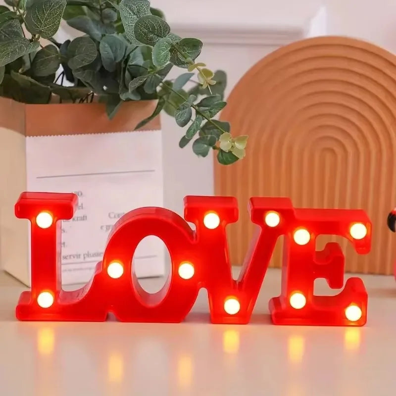 LOVE LED Sign Romantic Light