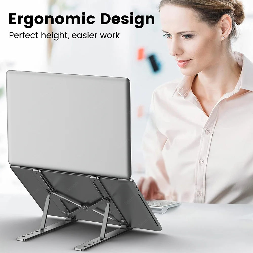 Adjustable Aluminum Laptop Holder