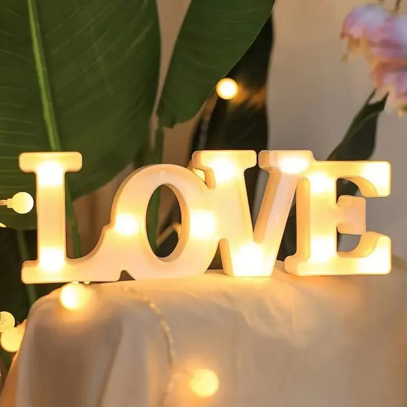LOVE LED Sign Romantic Light