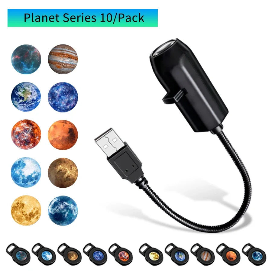 LED USB Night Projector Decorative Light