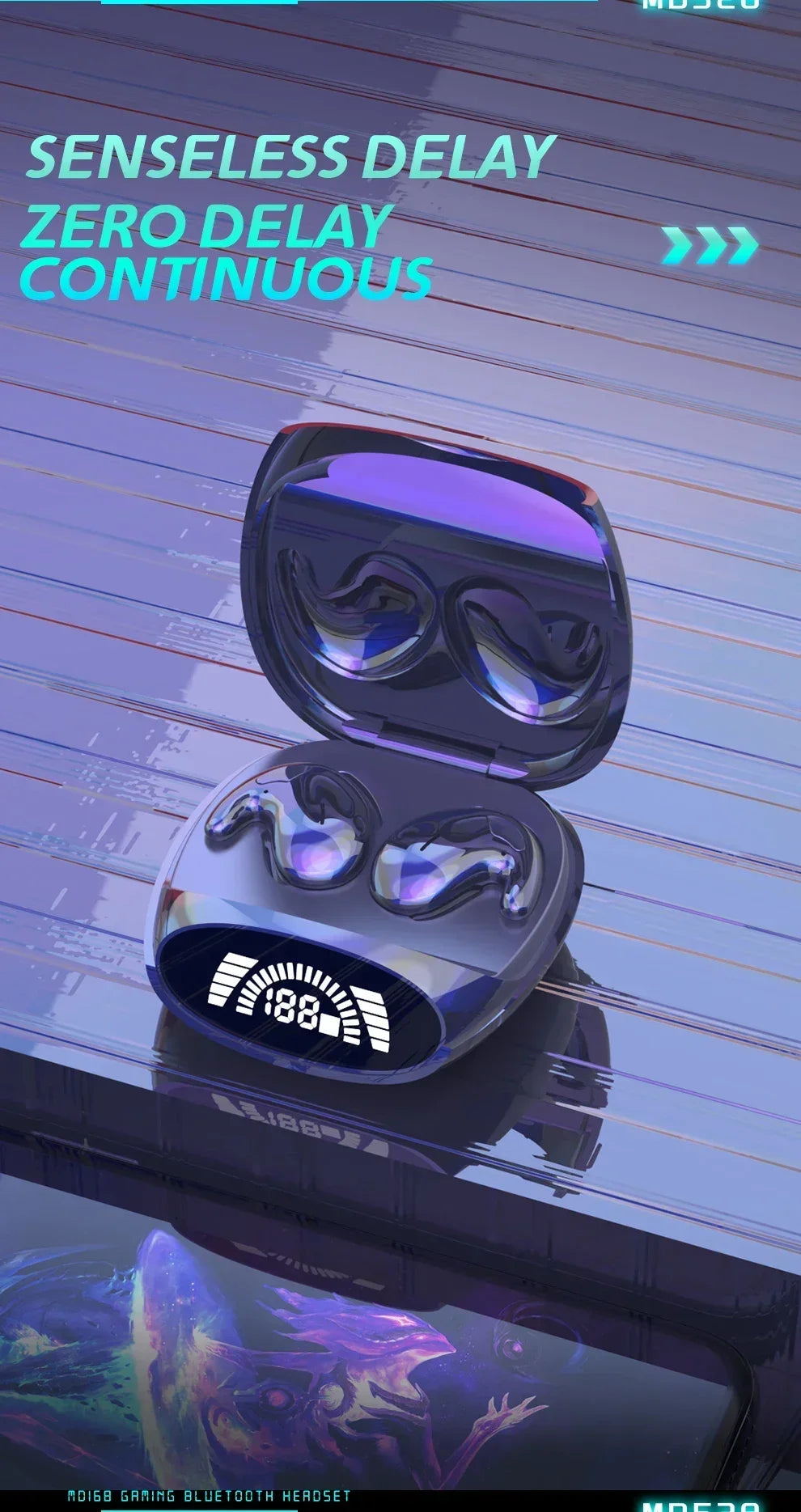 Sleep Earphones Wireless TWS 538