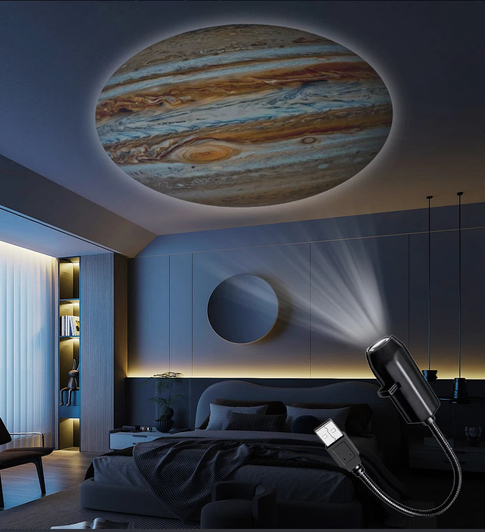 LED USB Night Projector Decorative Light