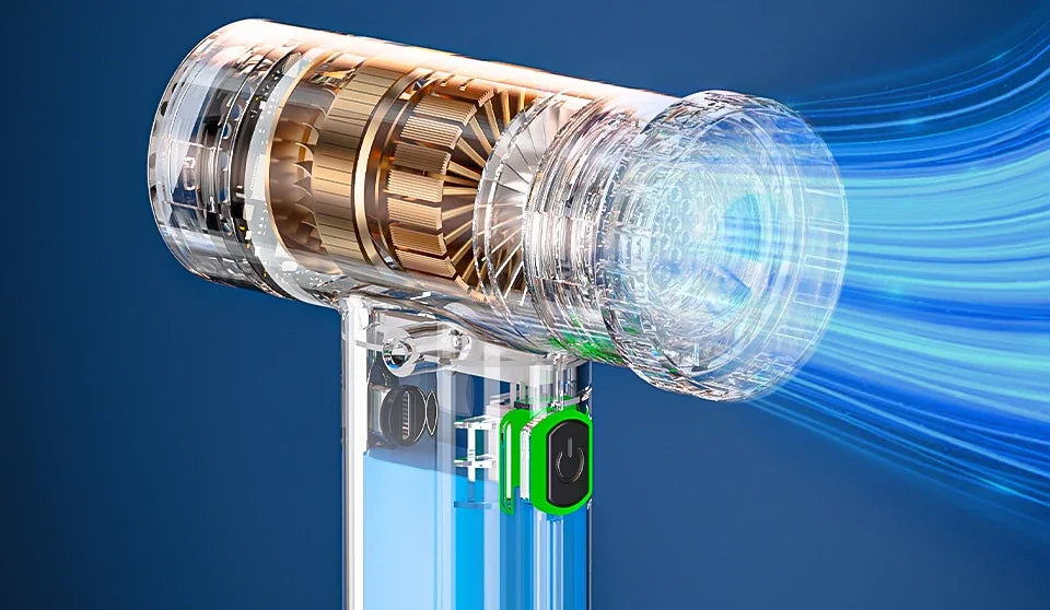 SZUK Brushless Strong Turbo Fan Air Duster