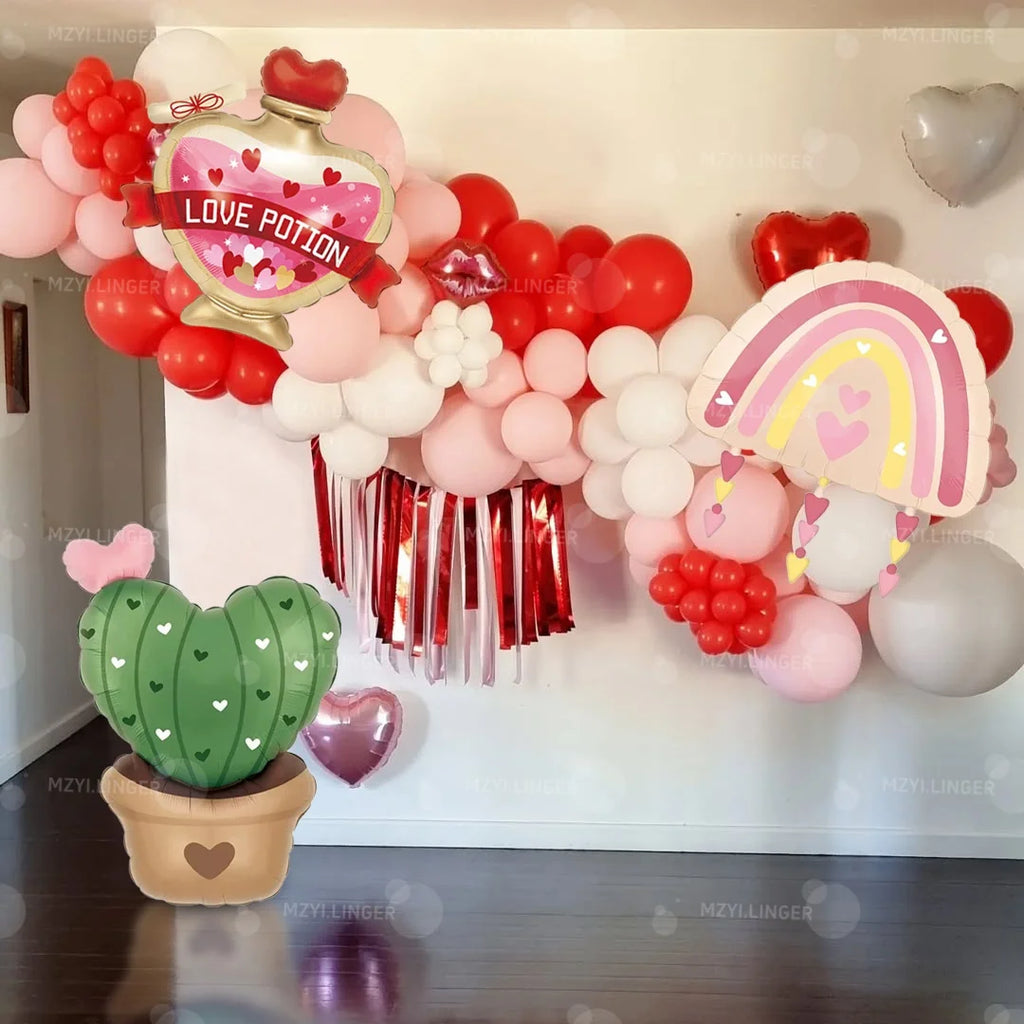 Balloon Cactus Love Rainbow 3.99 each or mega deal 7.99 for set of 3