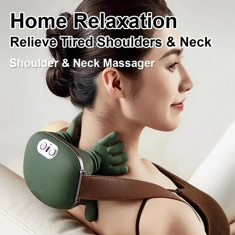 Neck Massager Finger Pressure Shiatsu