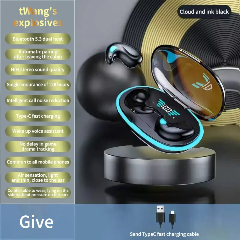 Wireless Sleep Earphones TWS Bluetooth 5.3
