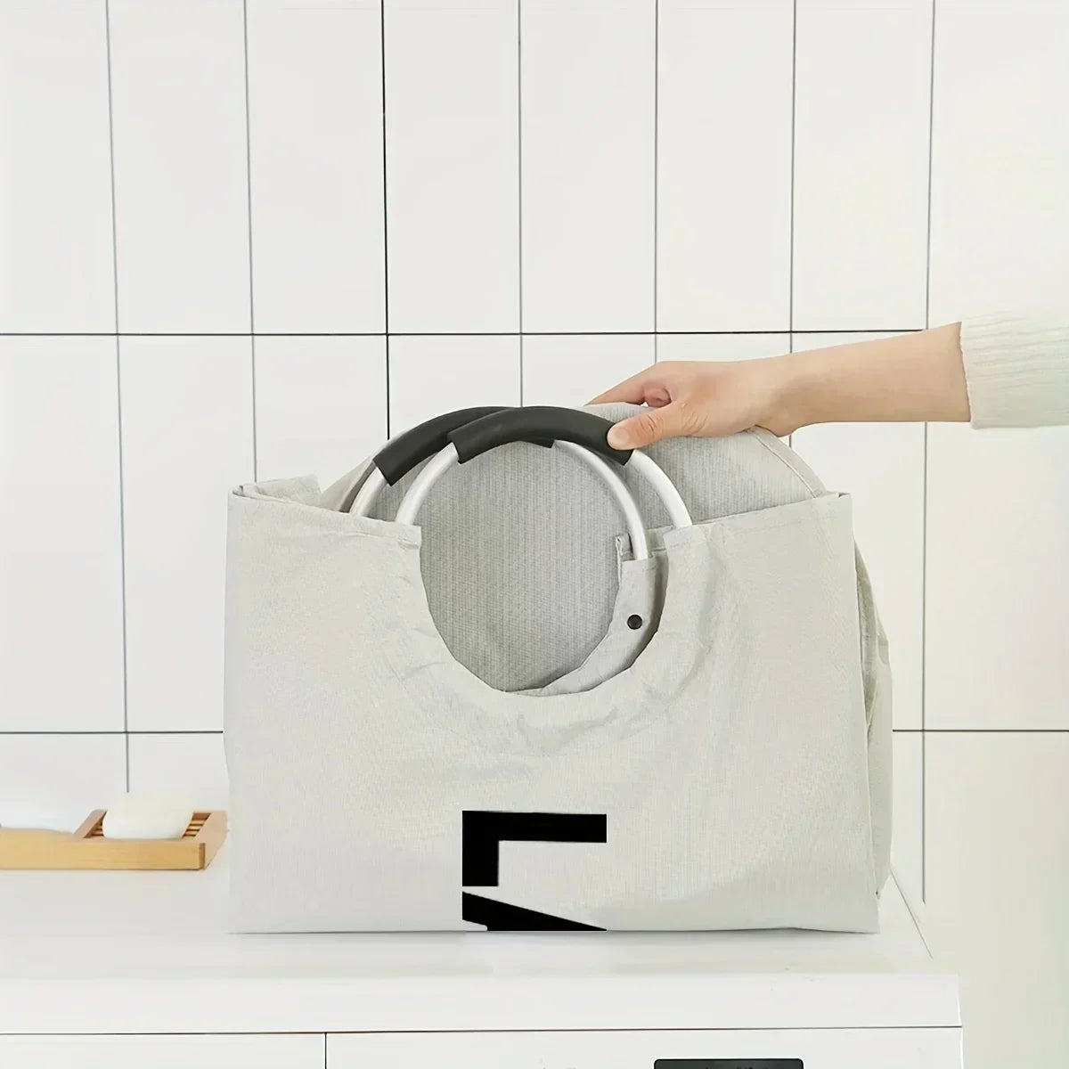 Oxford Fabric Dirty Clothes Basket