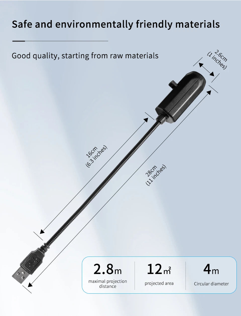 LED USB Night Projector Decorative Light