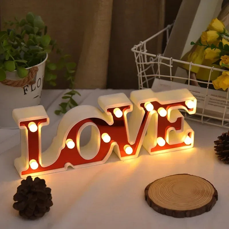 LOVE LED Sign Romantic Light