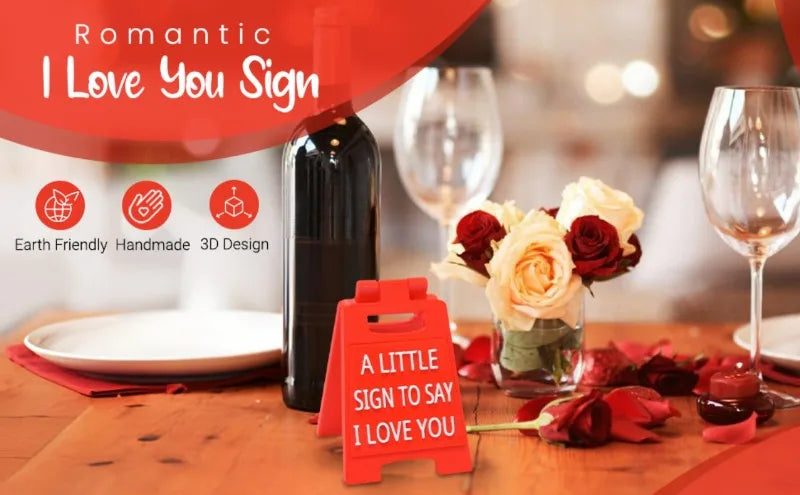 Romantic I Love You Sign